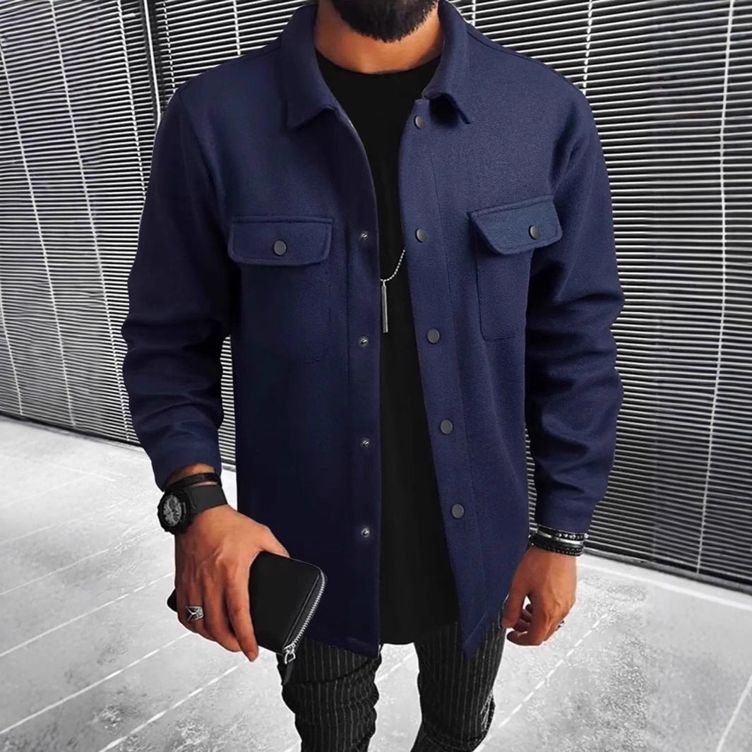 Herren Designer-Style Hemdjacke Aliams