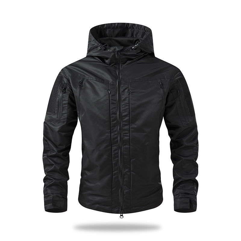 Herren technische Outdoorjacke mit atmungsaktiver Membran Aliams