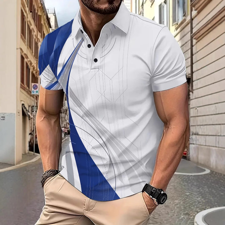 Herren Sportliches Polohemd mit innovativem Design Aliams