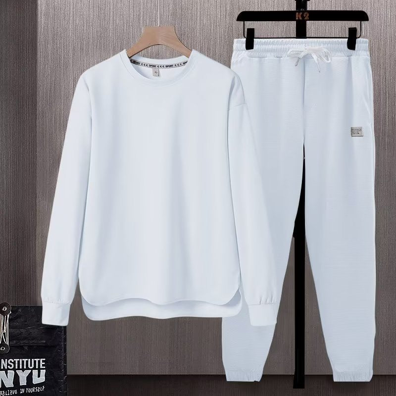 Damen komfortables Sweatshirt und lässige Jogginghose Set Aliams