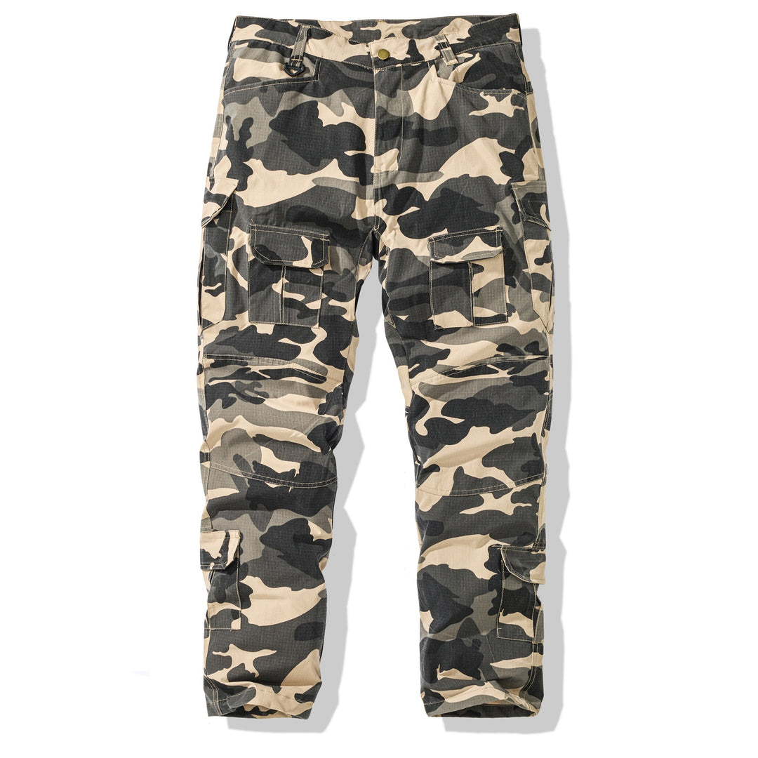Herren Cargohose im Camouflage-Design Aliams