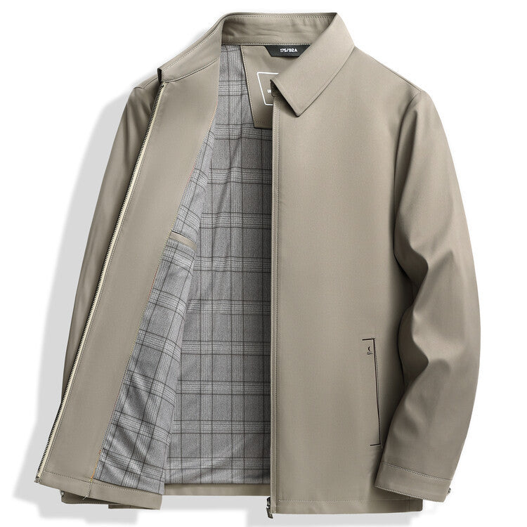 Herren technische Übergangsjacke mit geschütztem Reißverschluss Aliams