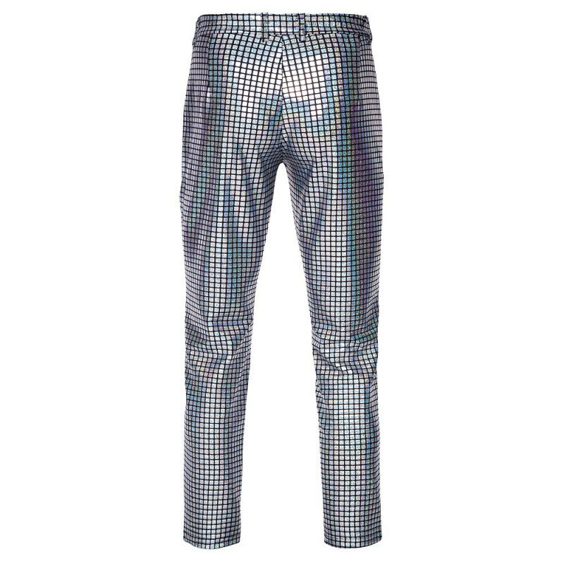Herren Funkelnde Disco-Hose Aliams