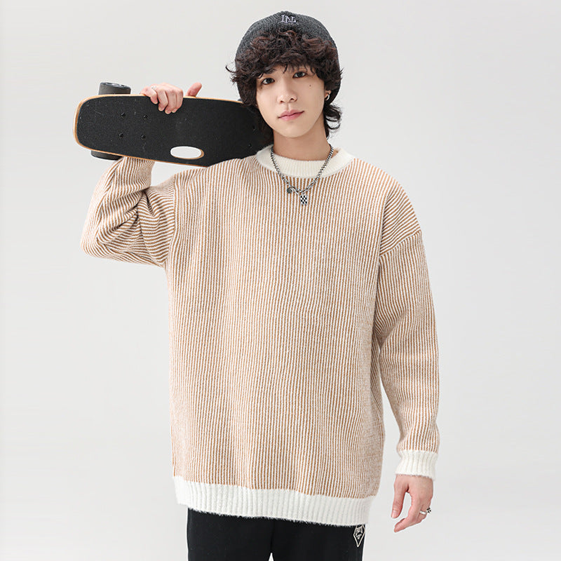 Herren Grobstrickpullover Aliams