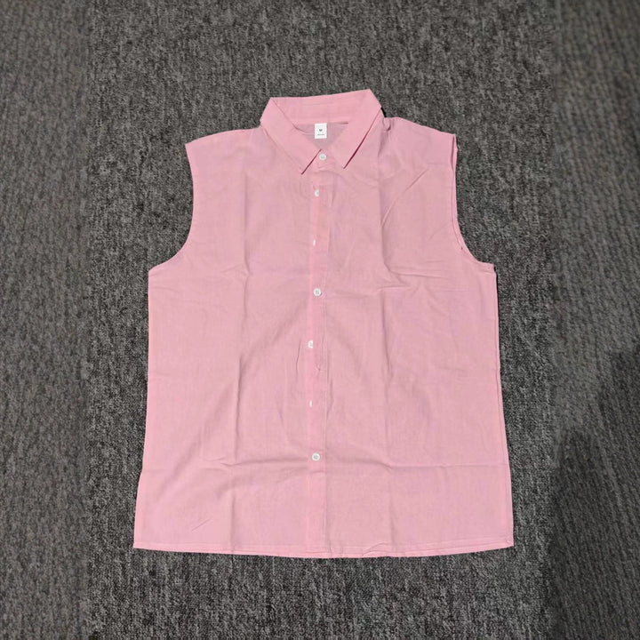 Herren Freizeit Sommer Weste Shirt Aliams