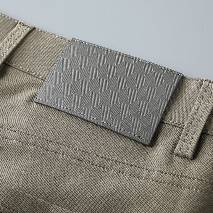 Herren elegante Slim-Fit Jeanshose mit hohem Tragekomfort und flexibler Bundverstellung Aliams