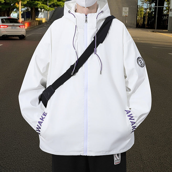 Unisex Freizeitjacke mit wasserdichten Eigenschaften und praktischen Taschen Aliams