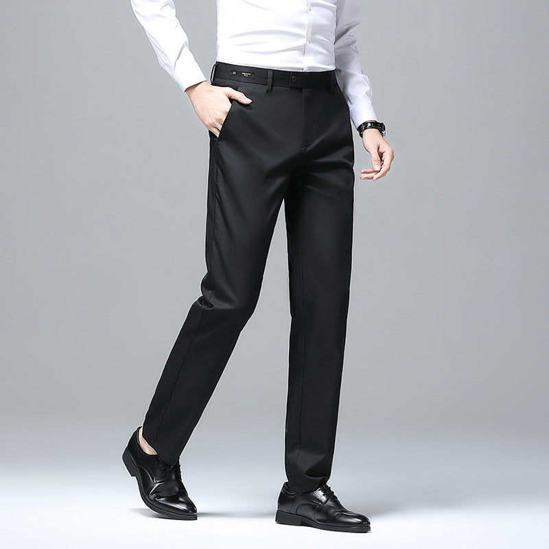 Herren elegante Slim-Fit Anzughose Aliams