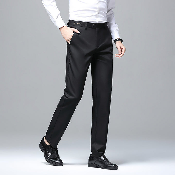 Herren elegante Slim-Fit Anzughose Aliams