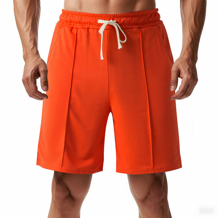 Herren Sportliche Freizeithosen mit verstellbarem Kordelzug und leichtem Material Aliams