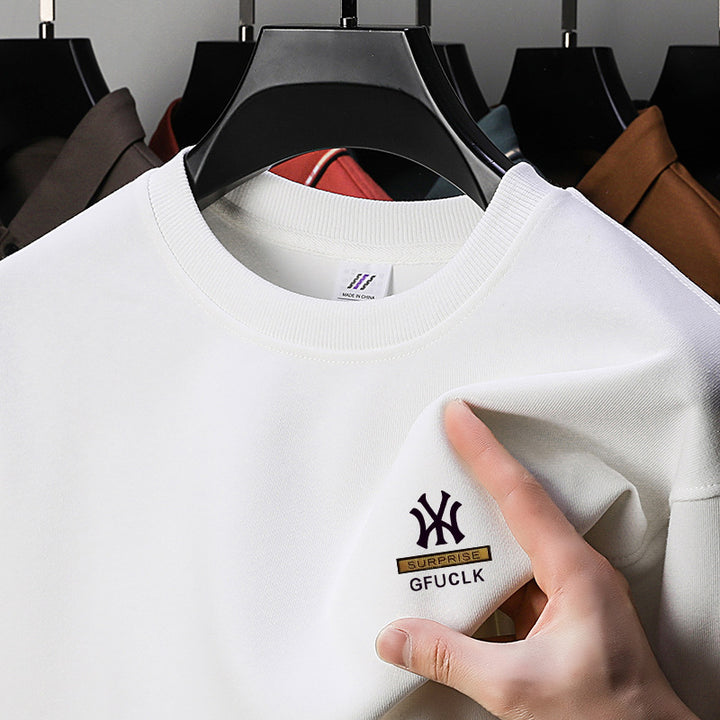 Herren Freizeit Sweatshirt mit stilvollem Rundhalsausschnitt Aliams