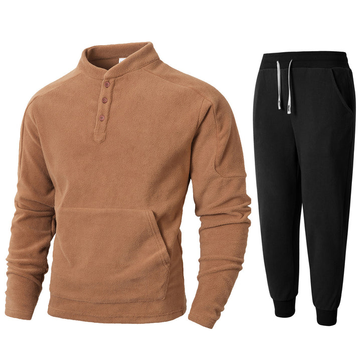 Herren Fleece Freizeitanzug Aliams