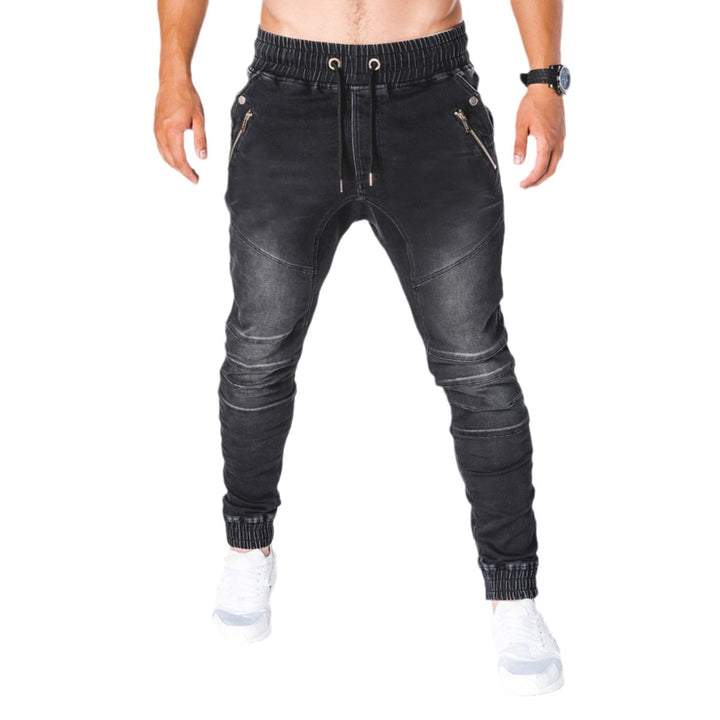 Herren Jogginghose im modernen Skinny Fit mit dehnbarer Baumwollmischung und sportlichen Details Aliams
