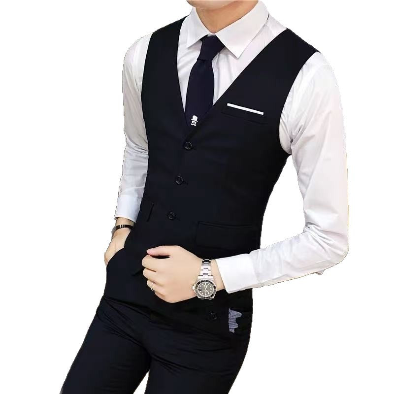 Herren eleganter Slim-Fit Anzug mit praktischen Taschen Aliams