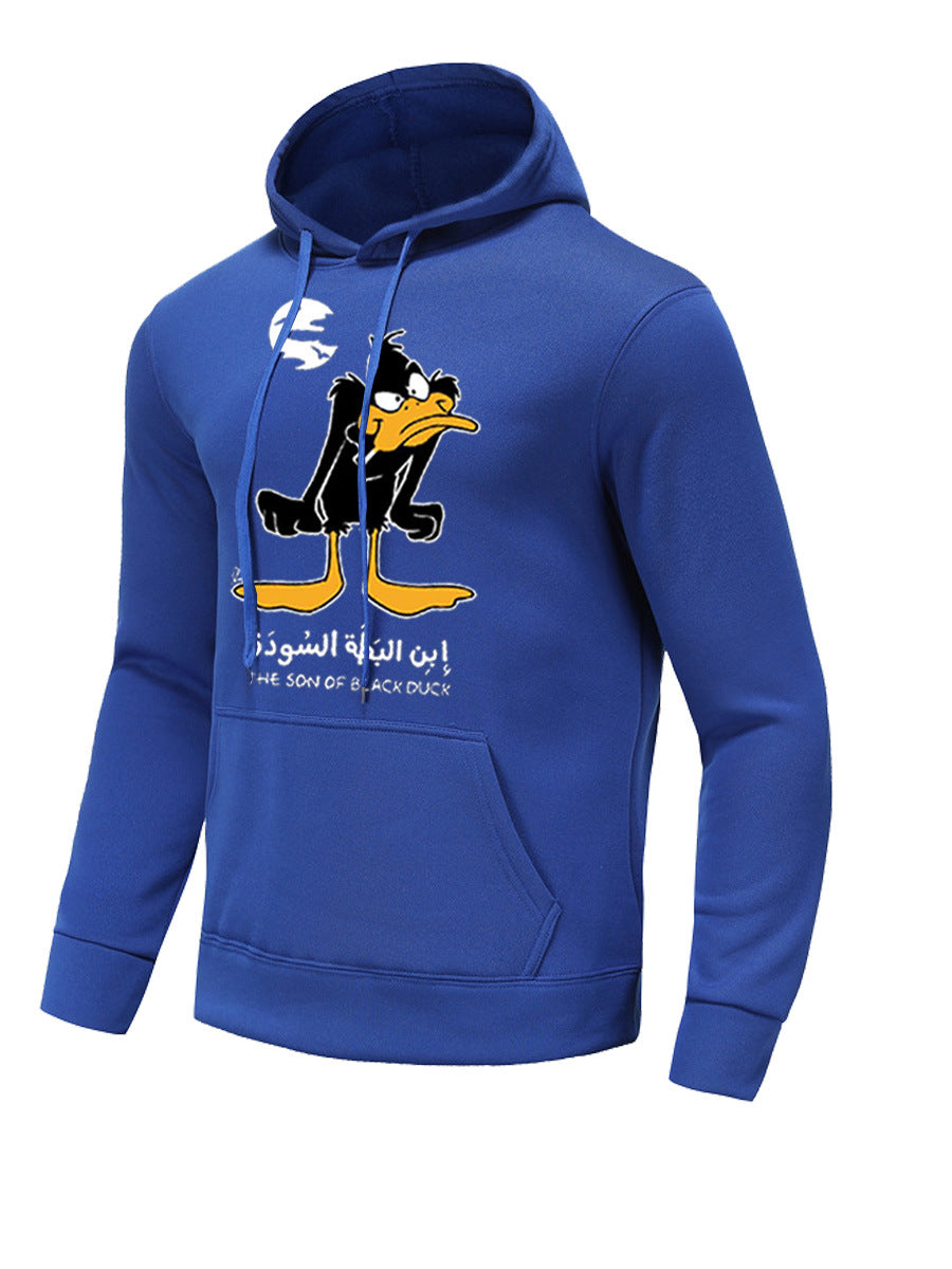 Herren Kapuzenpullover mit einzigartigem Cartoon-Motiv Aliams