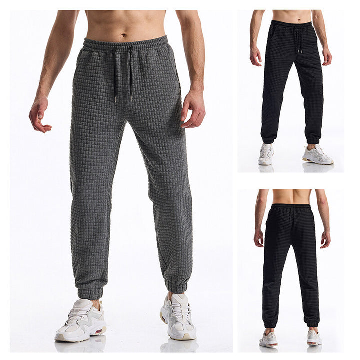 Herren Jogginghose mit strukturierter Oberfläche Aliams