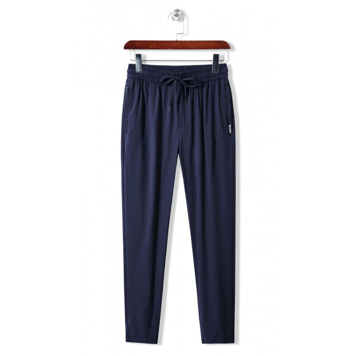 Herren Freizeit-Hose mit elastischem Bund und atmungsaktiven Einsätzen Aliams