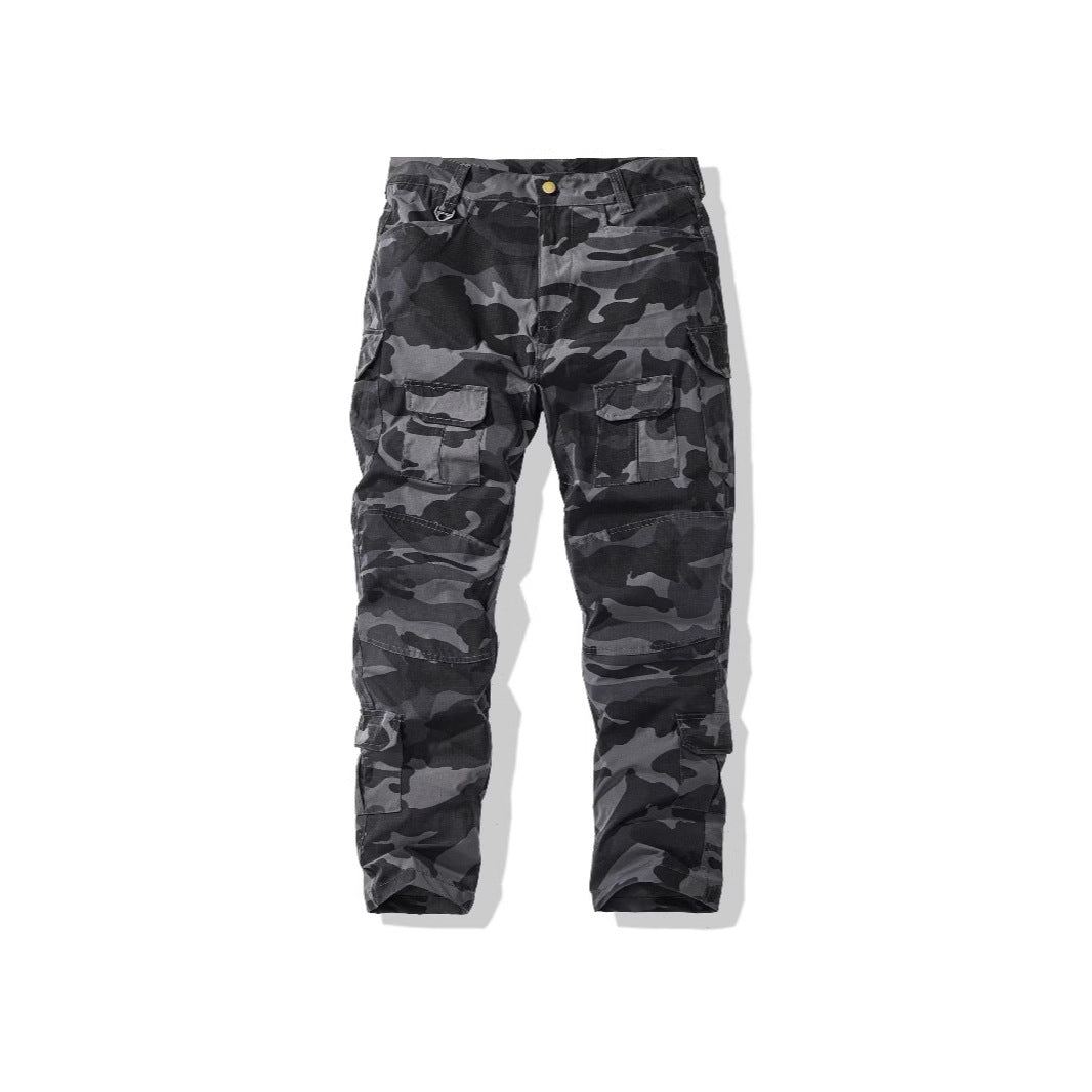 Herren Cargohose im Camouflage-Design Aliams