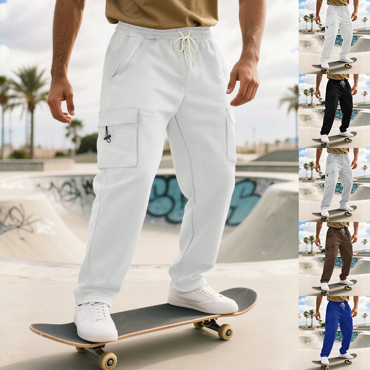 Herren Cargo-Hose mit elastischem Bund und praktischen Seitentaschen Aliams