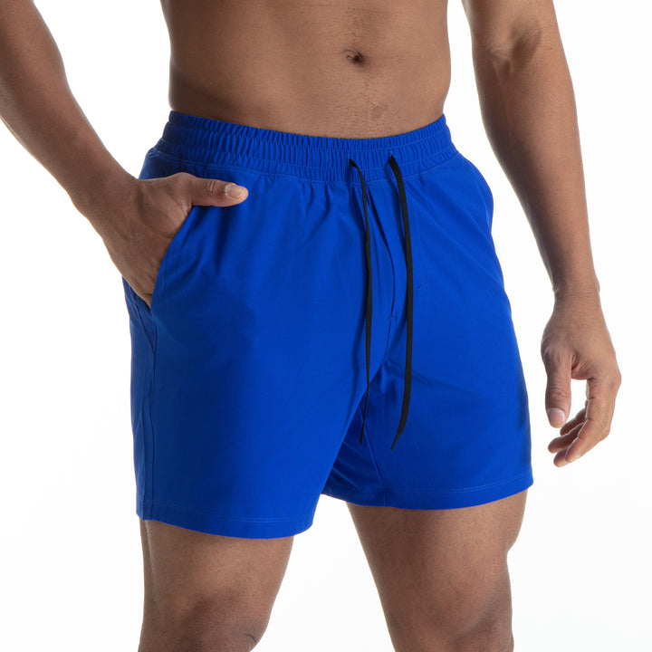 Herren Sportliche Schwimmshorts mit elastischem Bund und seitlichen Eingrifftaschen Aliams
