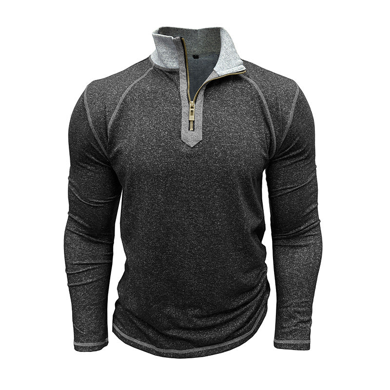 Herren Funktions-Thermo-Pullover mit Stehkragen Aliams