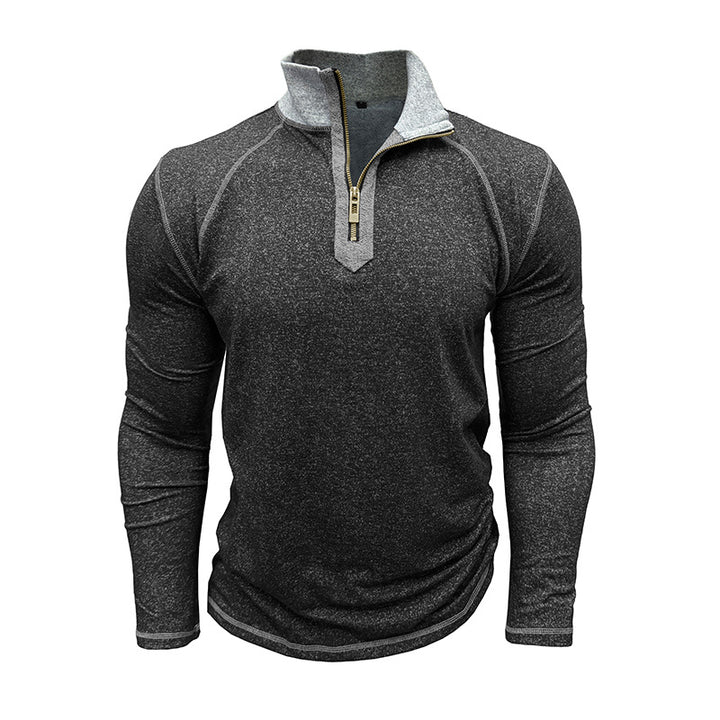 Herren Funktions-Thermo-Pullover mit Stehkragen Aliams