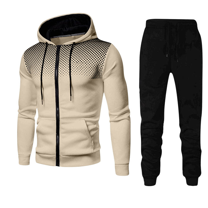 Herren Kapuzenjacke und Jogginghose Set Aliams