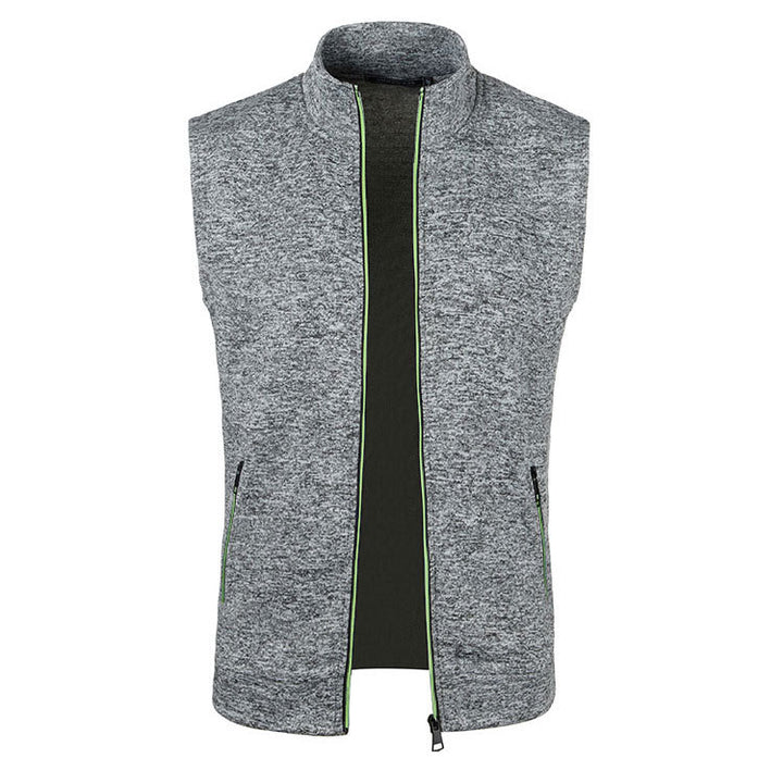 Herren Funktionale Sportweste mit atmungsaktiven Einsätzen und praktischen Taschen Aliams