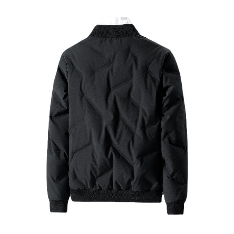 Herren Steppjacke mit elastischen Bündchen und praktischen Reißverschlusstaschen Aliams