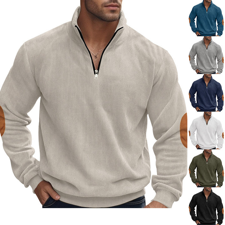 Herren Sweatshirt mit Reißverschluss Aliams