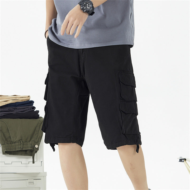 Herren Cargo-Shorts mit vielseitigen Taschenkombinationen Aliams