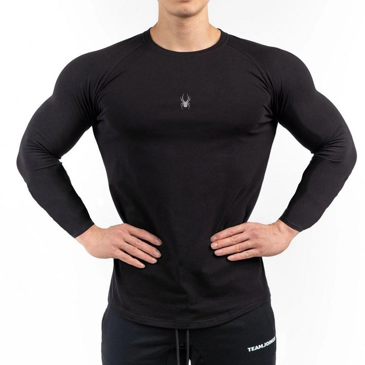 Herren Kompressions-T-Shirt mit innovativer Atmungsaktivität und körperbetontem Schnitt Aliams