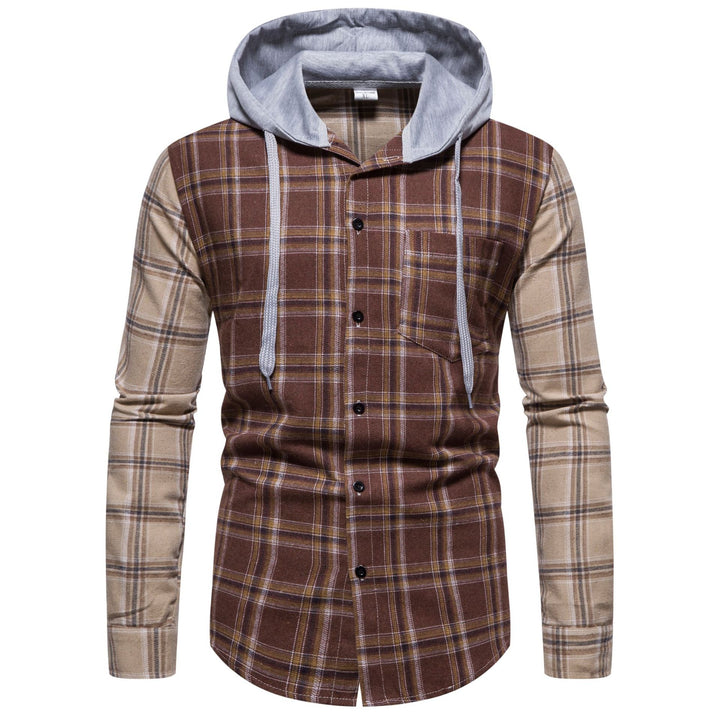 Herren Schultertunika mit integriertem Kapuzendesign Aliams