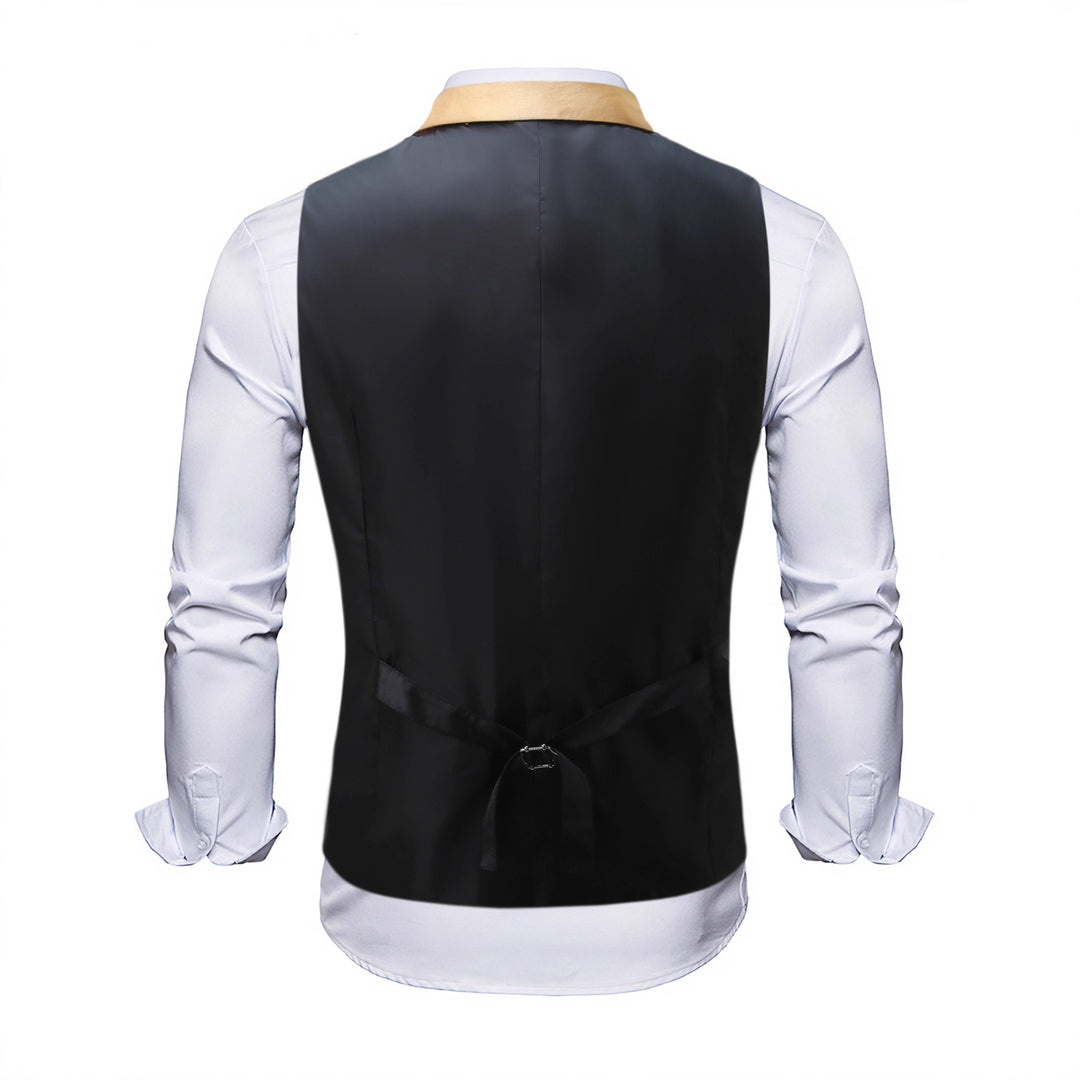 Herren schimmernde Pailletten-Weste Aliams