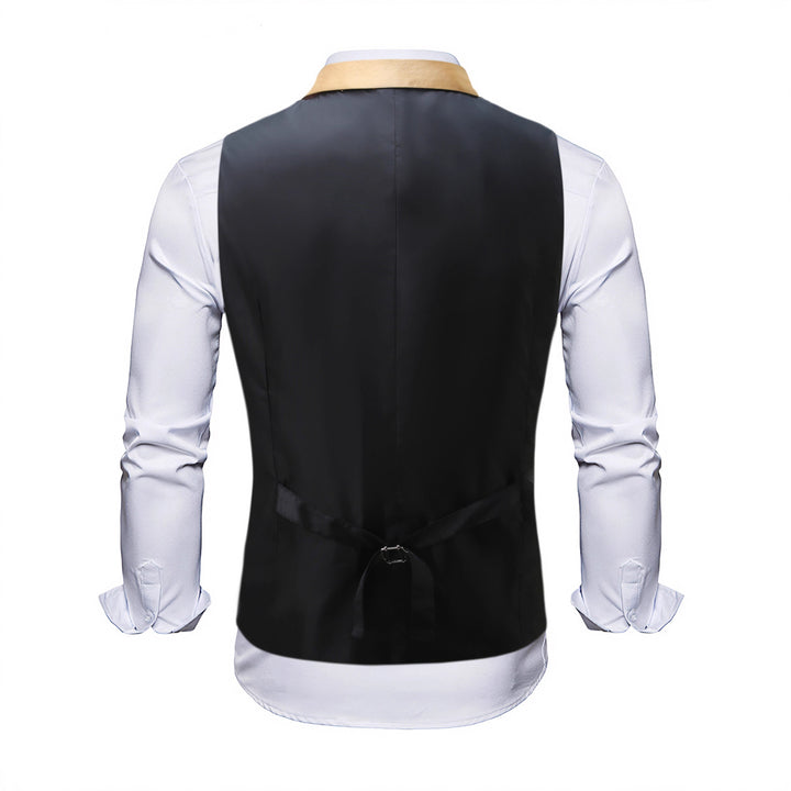 Herren schimmernde Pailletten-Weste Aliams