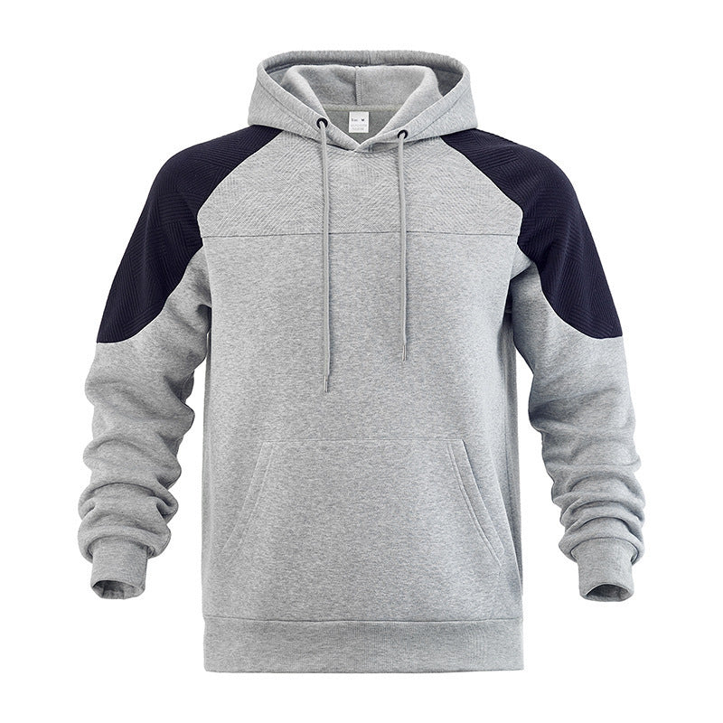 Herren Sweatshirt mit modernem Farbblockdesign Aliams