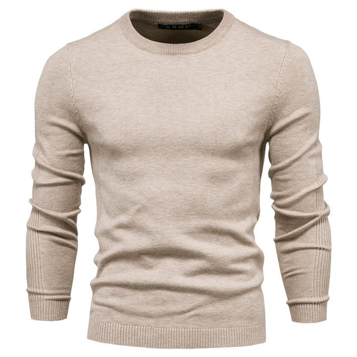 Herren Rundhals Pullover aus hochwertiger Baumwolle Aliams
