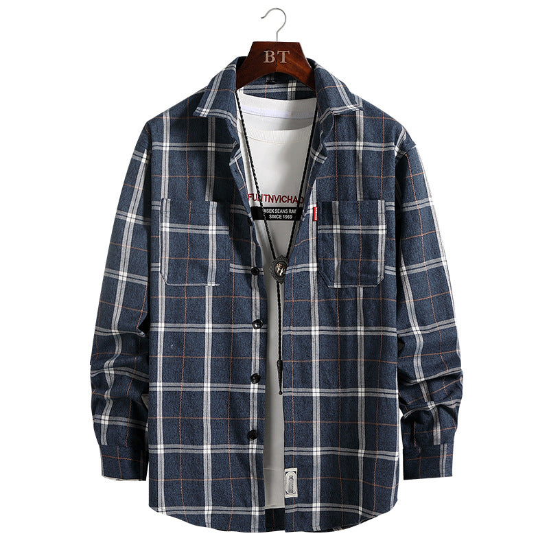 Herren Karohemd mit praktischem Brusttaschen-Design und komfortabler Passform Aliams