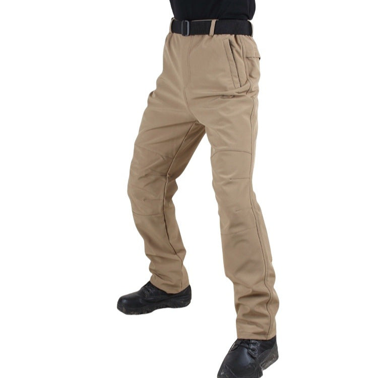 Herren Funktionale Cargo-Hose mit multifunktionalen Taschen und verstellbarem Bund Aliams