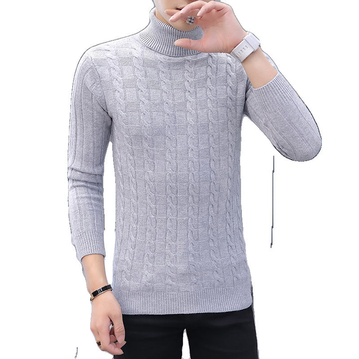 Herren raffinierter Strickrollkragenpullover Aliams
