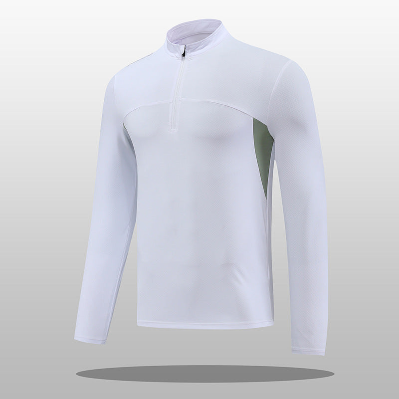 Herren Funktions-Thermoshirt mit Stehkragen und Reißverschluss Aliams