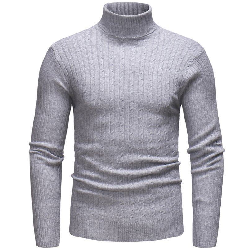 Herren feinstrick Rollkragenpullover Aliams