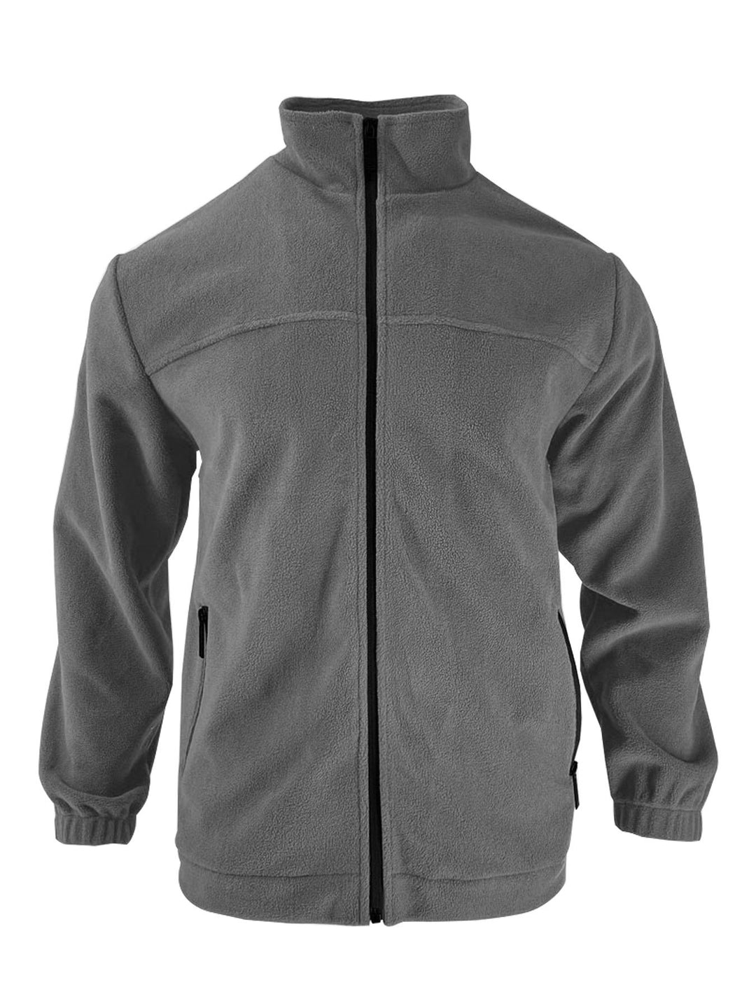Herren Fleecejacke mit hohem Kragen und praktischen Reißverschlusstaschen Aliams