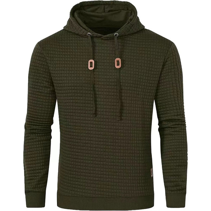Herren Kapuzensweater mit strukturiertem Design Aliams