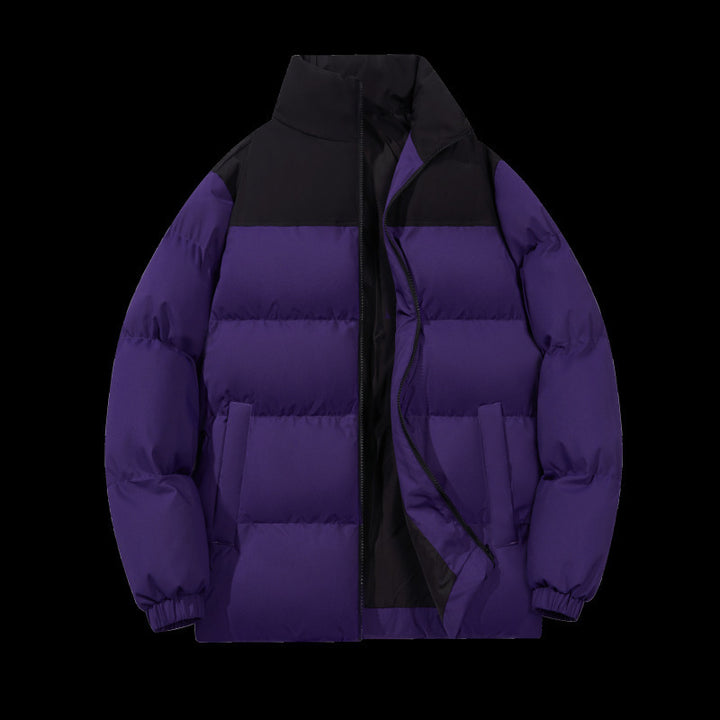 Herren isolierte Pufferjacke mit hochschließendem Kragen Aliams