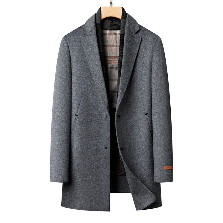 Herren eleganter Übermantel Aliams