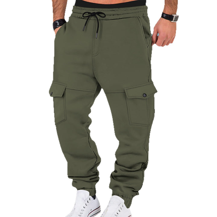 Herren Cargo-Sweatpants mit praktischen Seitentaschen und elastischem Bund Aliams