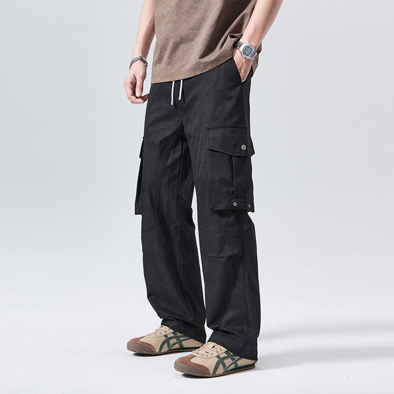 Herren Cargo-Hose mit multifunktionalen Taschen und lässigem Schnitt Aliams