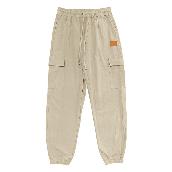 Herren Cargo-Hose mit elastischem Bund und praktischen Taschen Aliams