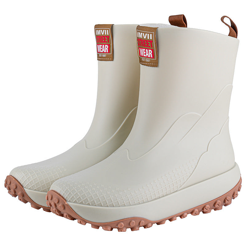 Herren Gummistiefel mit rutschfester Sohle Aliams